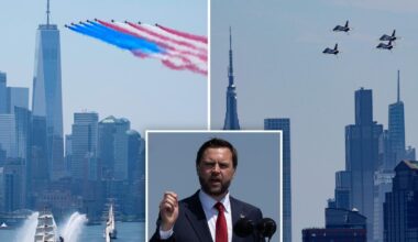 Fair sailing for America as NYC marks 250th anniversary with iconic ships and Blue Eagle flyover