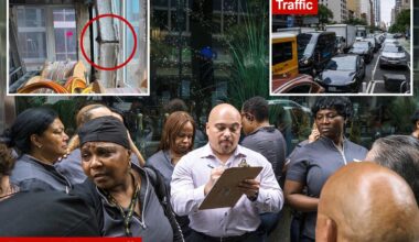 NYC 'frozen zone' near buckling high-rise leaves throngs stranded