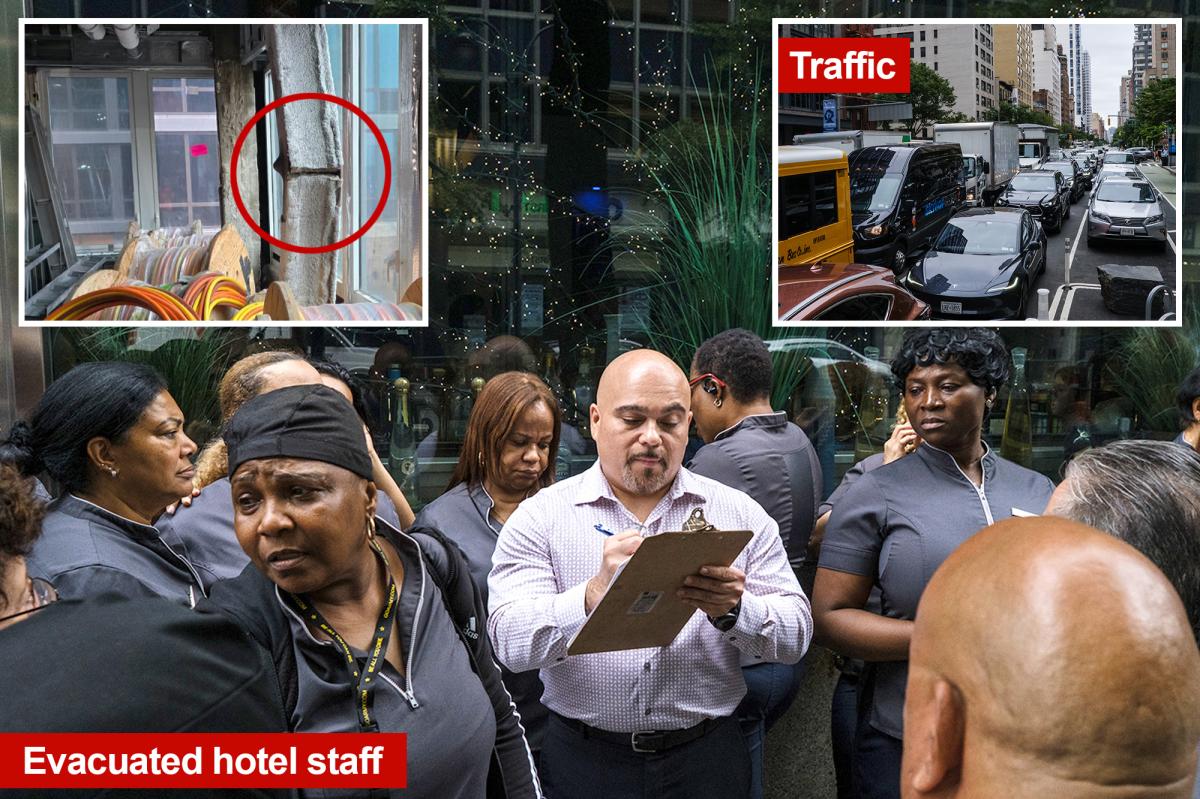 NYC 'frozen zone' near buckling high-rise leaves throngs stranded