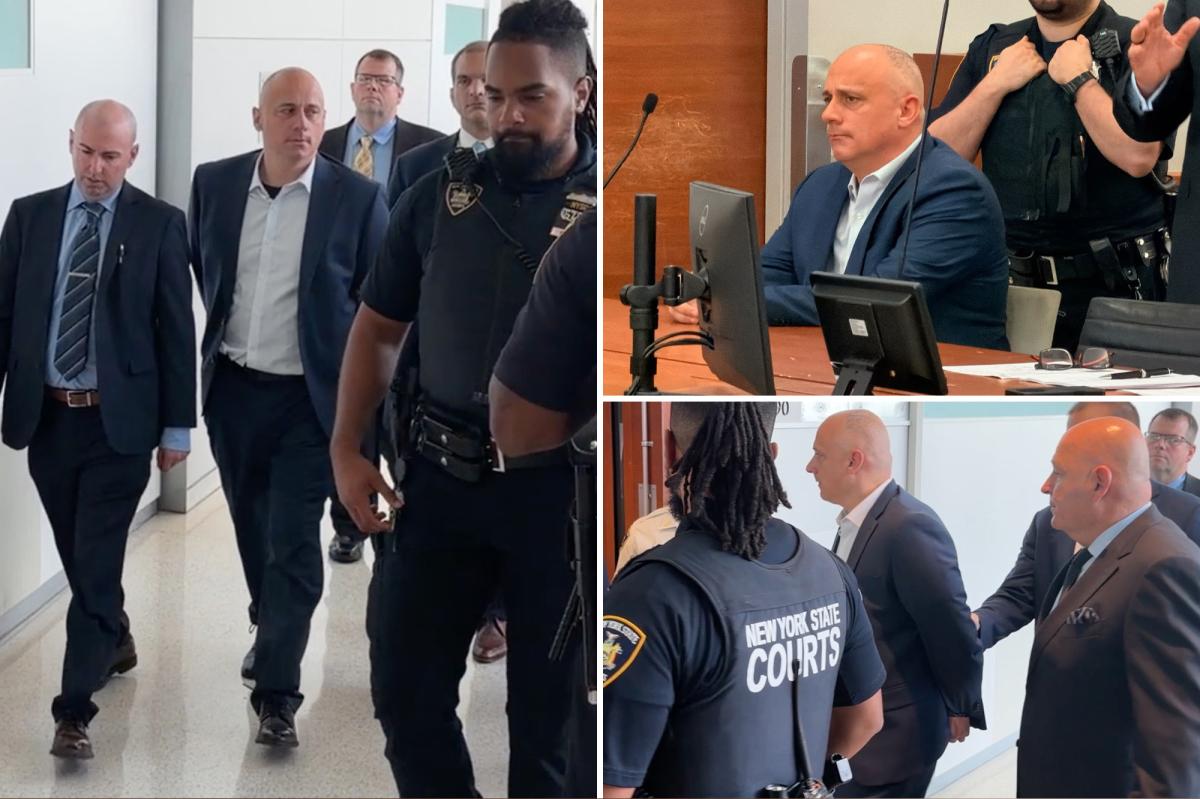 NYPD precinct boss who allegedly told underling he wanted to 'make biracial babies' arrested on attempted rape charge