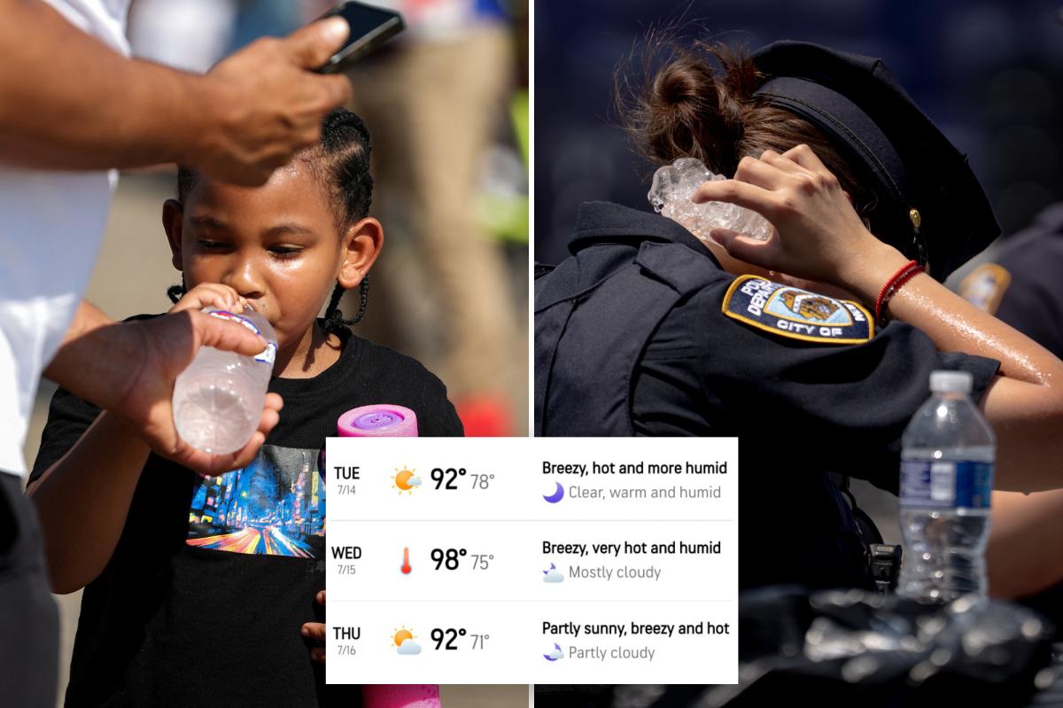 'Deadly' heatwave to roast Northeast with temps feeling like 100 degrees
