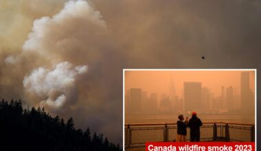 Canadian wildfire smoke to invade US again, spreading thick haze, extremely poor air quality