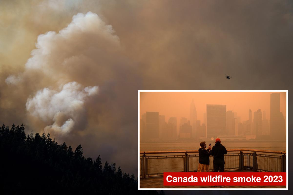 Canadian wildfire smoke to invade US again, spreading thick haze, extremely poor air quality
