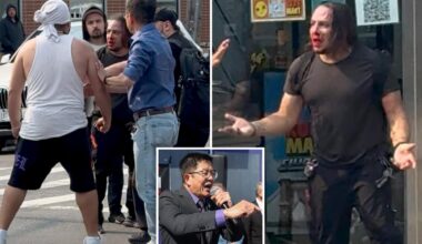 Ex-NYPD sergeant turned state senator fearlessly breaks up bloody NYC street fight: video