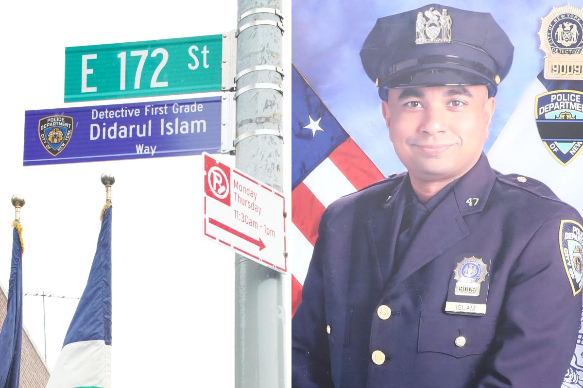 Street named for cop killed in NYC