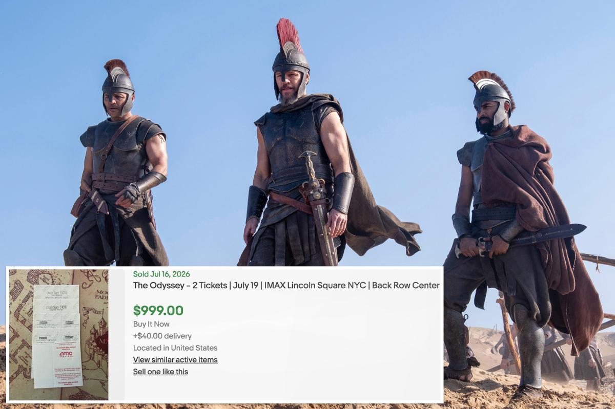 'Odyssey' fanatics pay epic prices for rare IMAX 70 mm seats in NYC; resellers' asking prices reach over $1K per seat