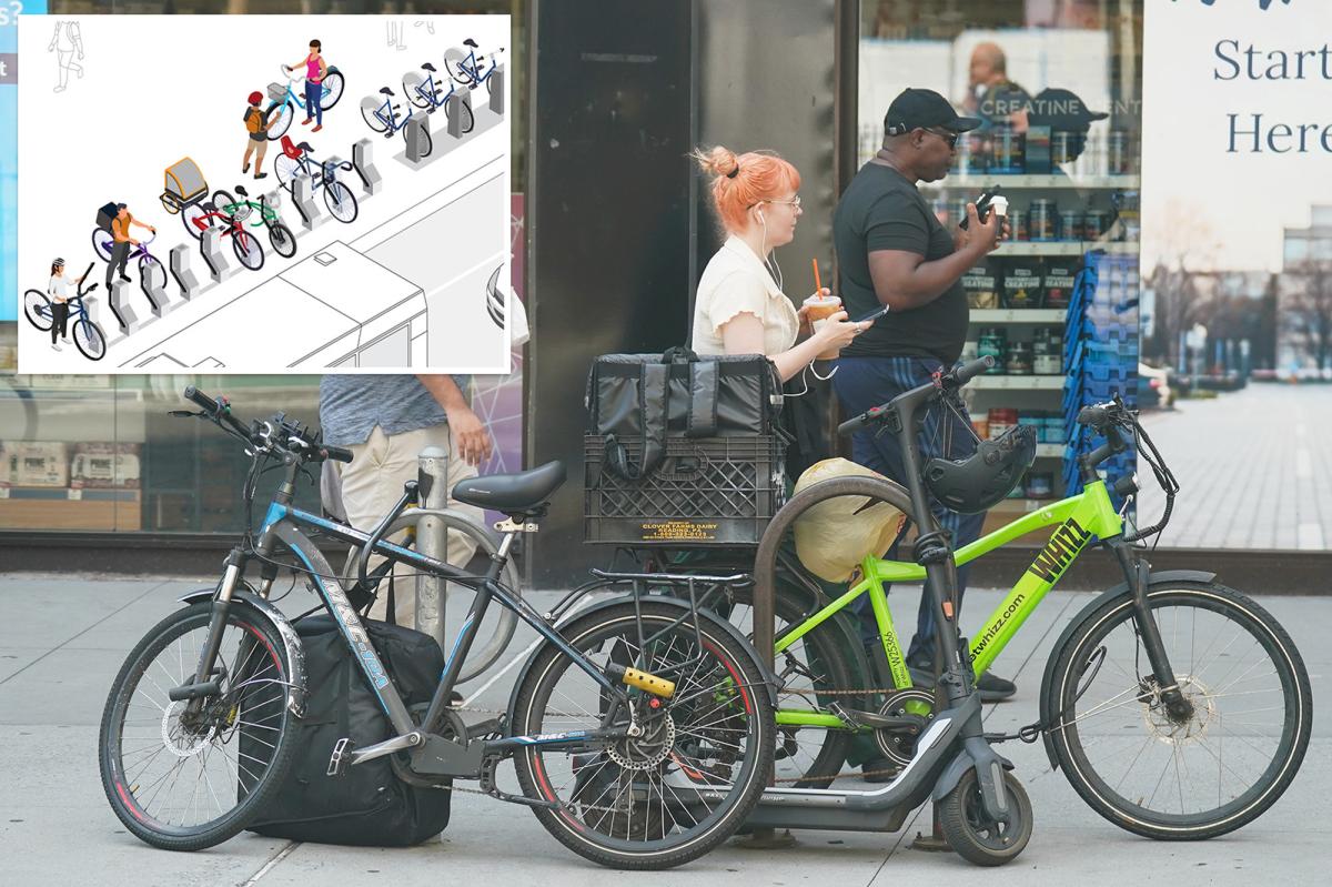 NYC's plan for 500 unsightly bike lockers leaves locals wheelie annoyed as cost could be $26M