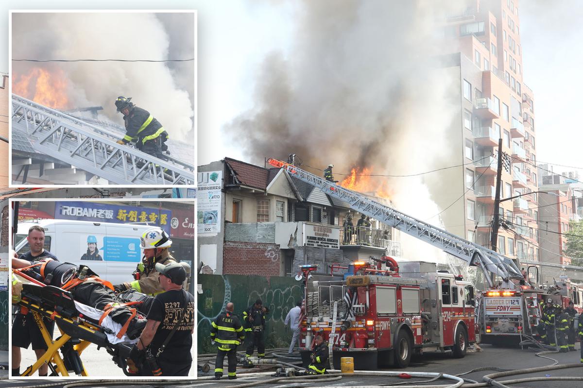 21 hurt in NYC house fire that left elderly Queens woman in critical condition