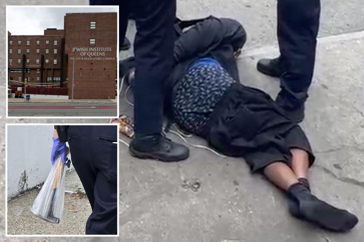 Hammer-wielding creep chases woman into NYC Jewish school
