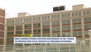 News 12 | Brooklyn | Federal Correction Officer Sentenced For Civil Rights Violations Firearm Offenses