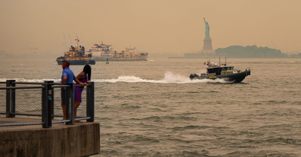 Wildfire Smoke Causes Unhealthy Air Conditions in New York