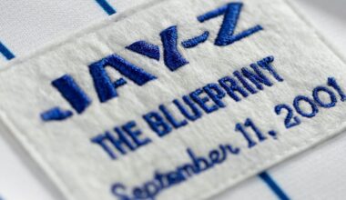 Jay-Z The Blueprint x New York Yankees White Baseball Jersey