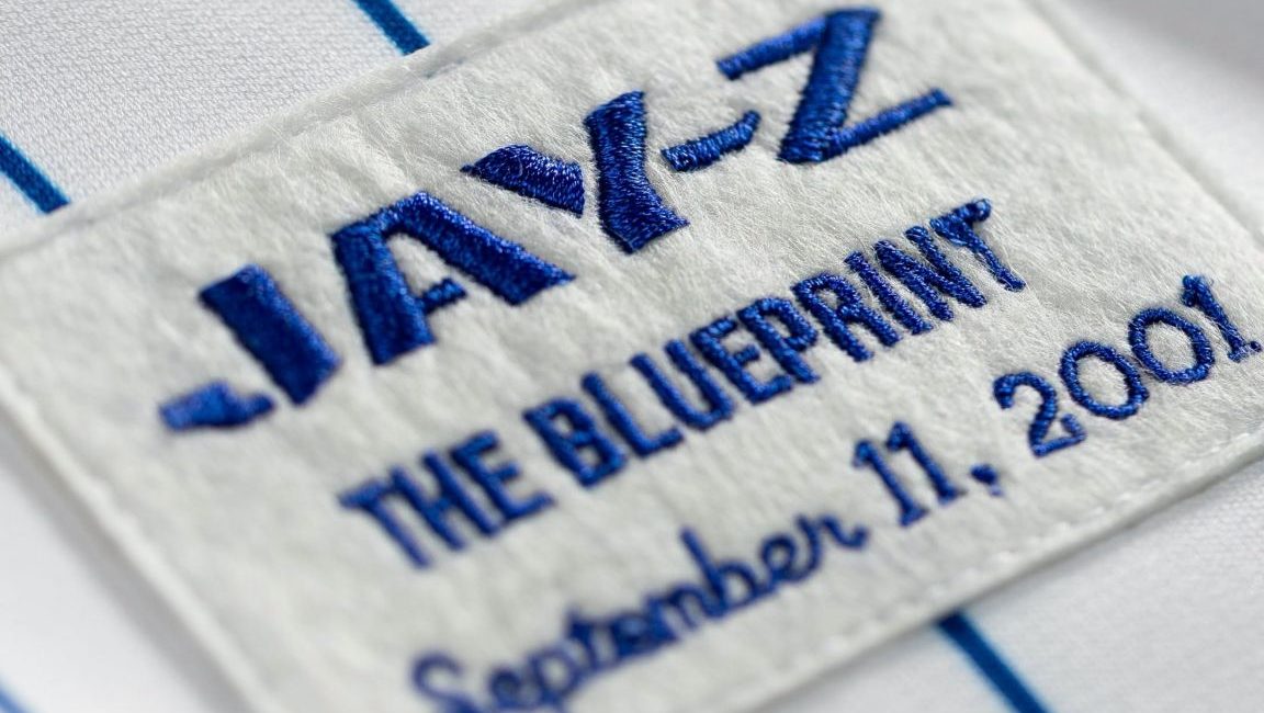 Jay-Z The Blueprint x New York Yankees White Baseball Jersey