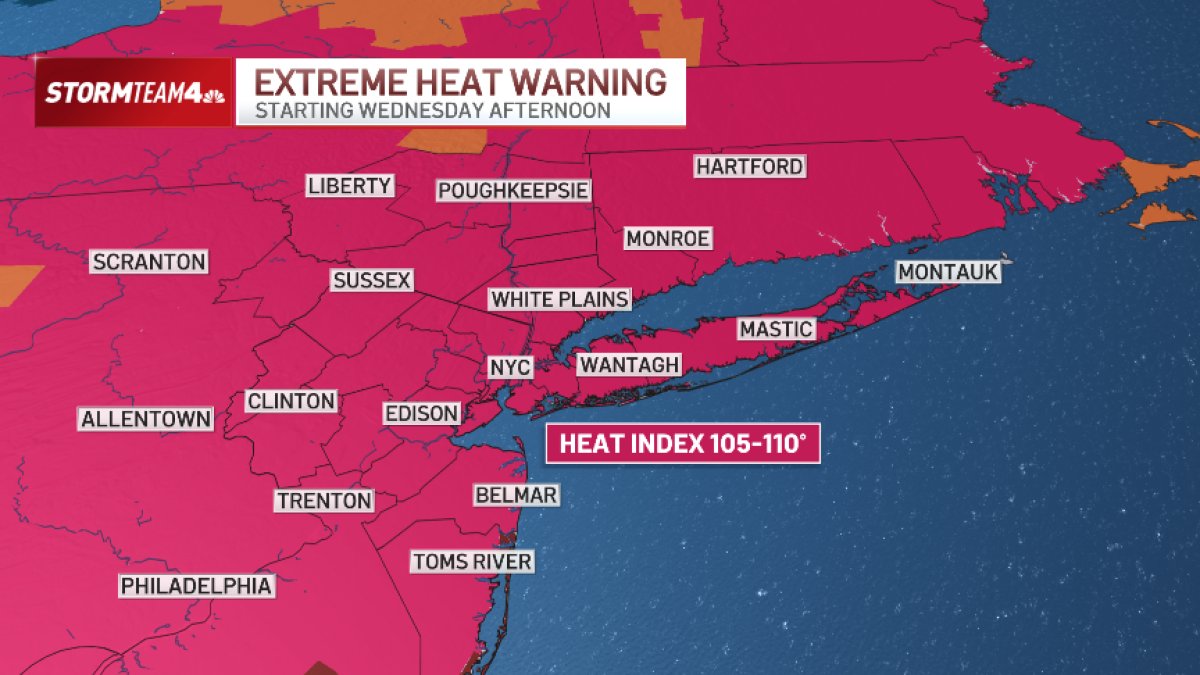 Live updates: NYC heat wave brings deadly weather forecasts – NBC New York