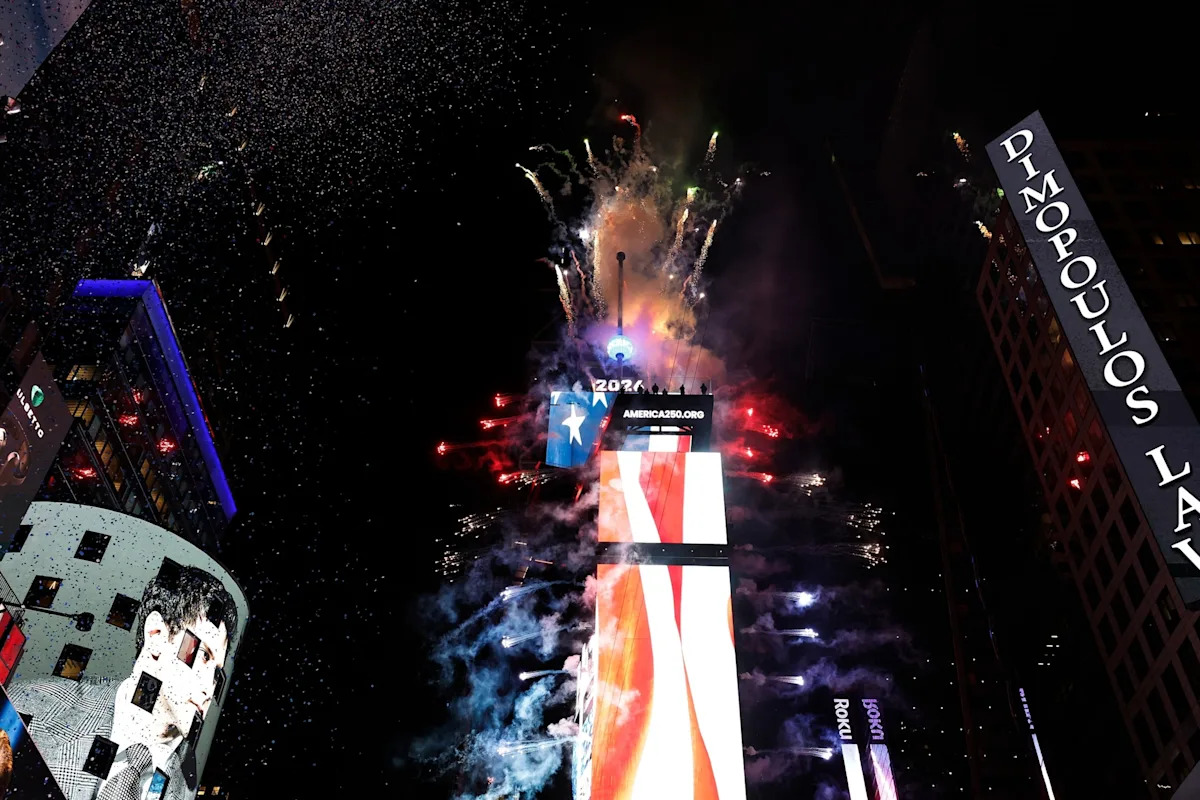 New York City's Times Square ball to drop 8 times for July 4 celebration