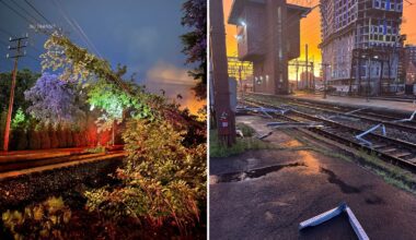 Tri-State storm damage: NJ Transit service disrupted, trees toppled throughout NJ, NY