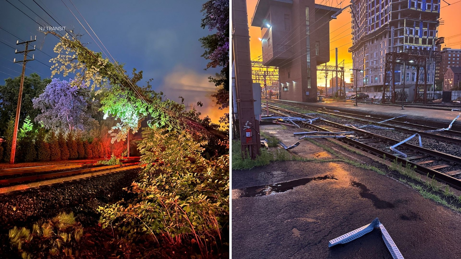 Tri-State storm damage: NJ Transit service disrupted, trees toppled throughout NJ, NY