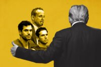 Oren, Tal and Alon Alexander with Donald Trump