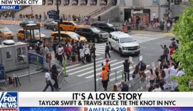 Taylor Swift and Travis Kelce tie the knot in NYC