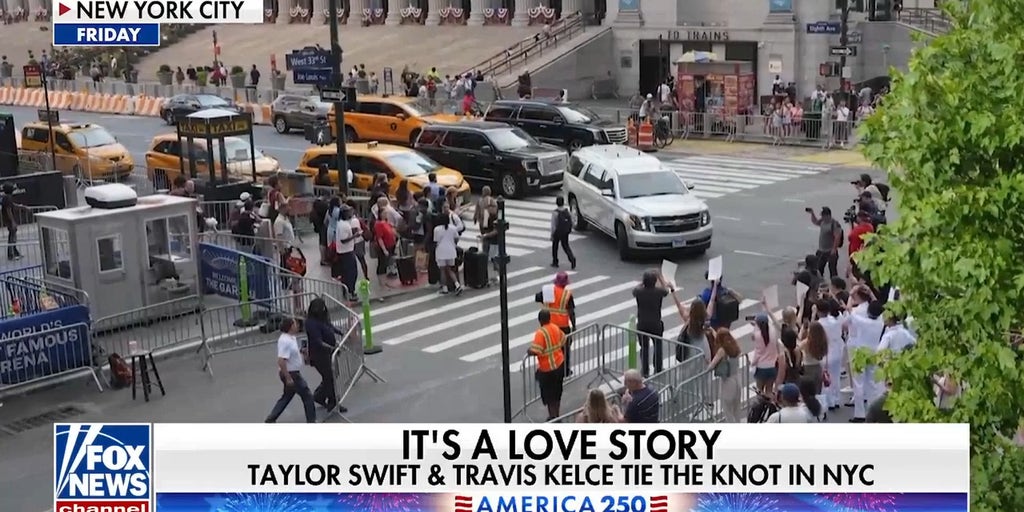 Taylor Swift and Travis Kelce tie the knot in NYC