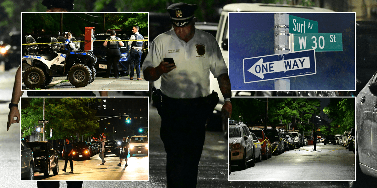 New York shooting leaves eight injured, including children, during fireworks display in Brooklyn
