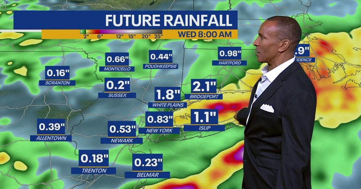 NYC weather: Heavy rain, localized flooding to impact region through Tuesday