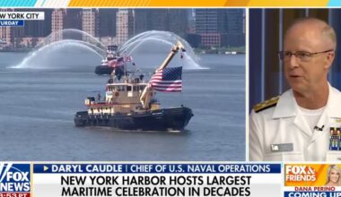 Admiral Caudle on New York Harbor hosting largest maritime celebration in decades