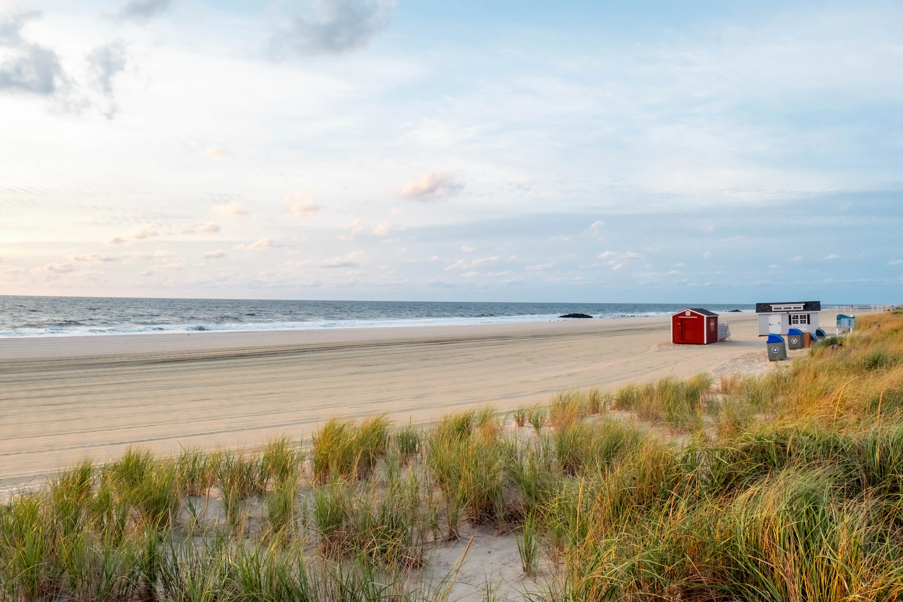 Long Branch beach in New Jersey