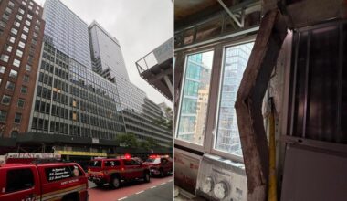 38-story New York City building in danger of collapse, evacuated after columns buckle