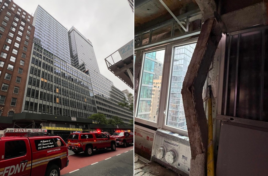 38-story New York City building in danger of collapse, evacuated after columns buckle