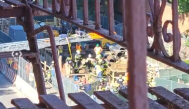 Worker rescued after falling down hole at 2nd Avenue subway construction site in East Harlem, NYC