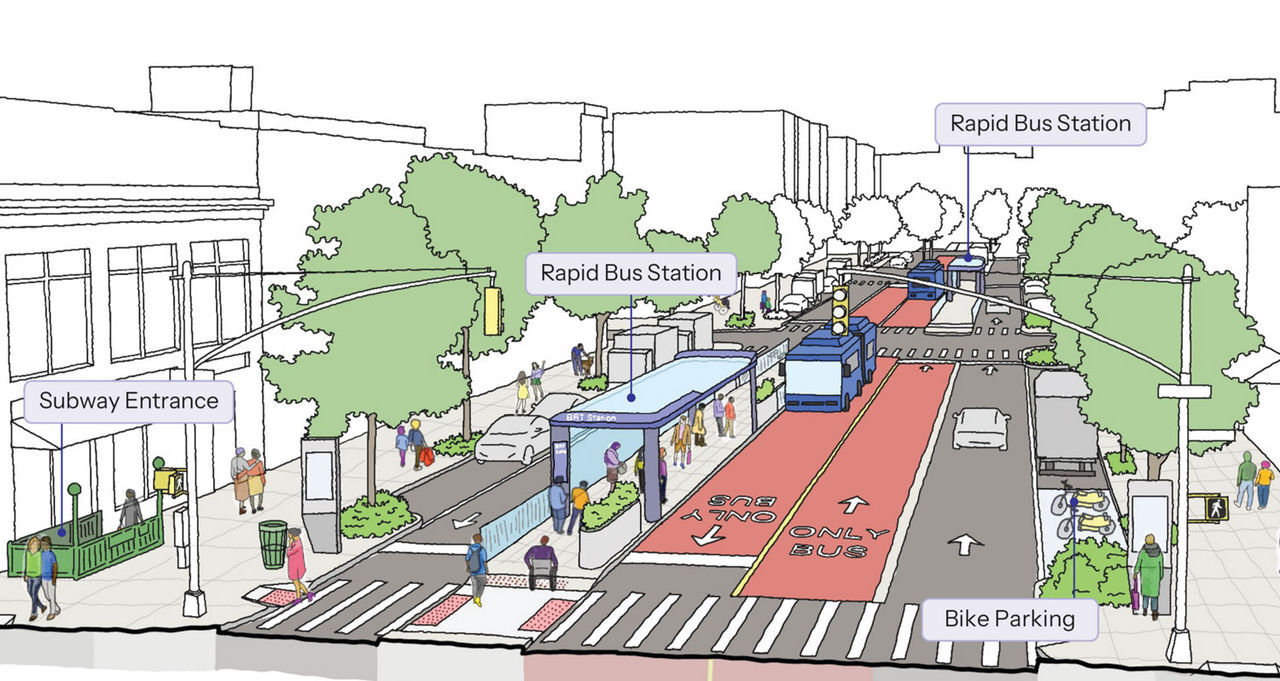 NYC Officials Unveil Sweeping New Transportation Plans: See Renderings