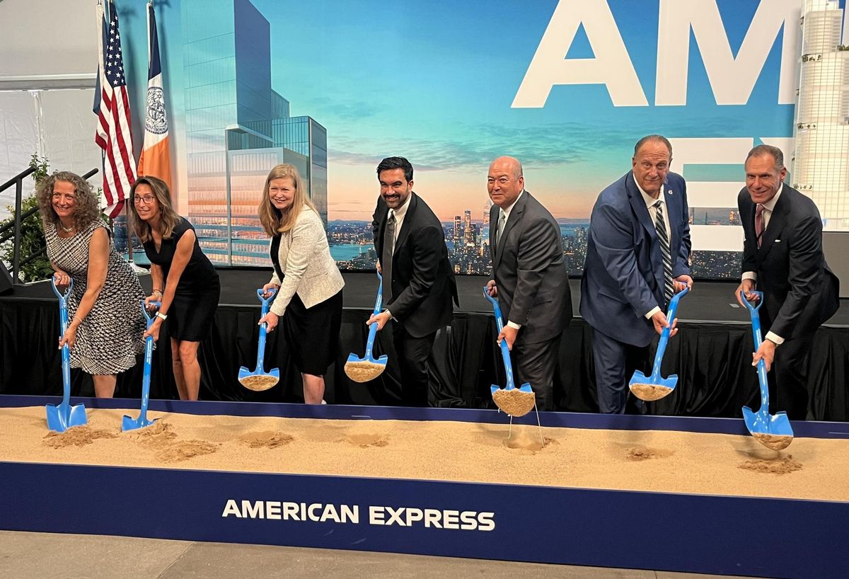 Construction Begins On AmEx's World Trade Center HQ As Campus Enters 'Momentous' New Era