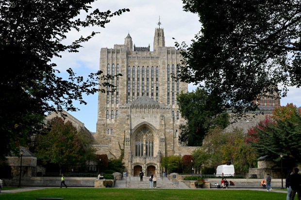 The campus of Yale University.