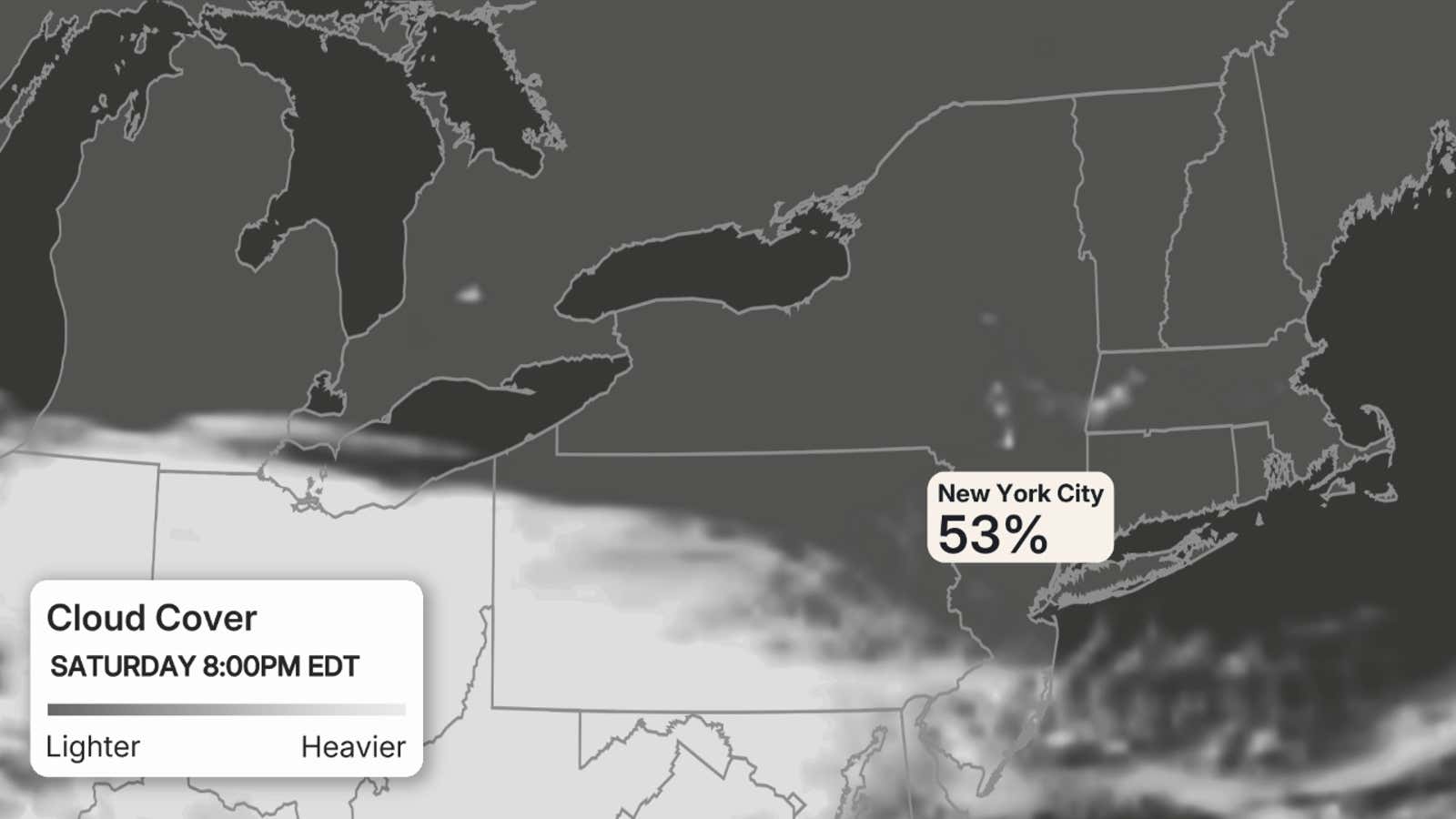 Cloud Cover NYC Sat