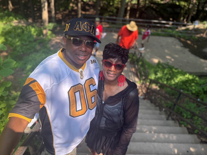 Willie and Cynthia Robinson attended the Abolition Commemoration Day ceremony on Saturday, July 11, 2026, where they learned the history of Kelsey's Landing as an Underground Railroad spot. "It's certainly a hidden gem in Rochester," Willie Robinson said.