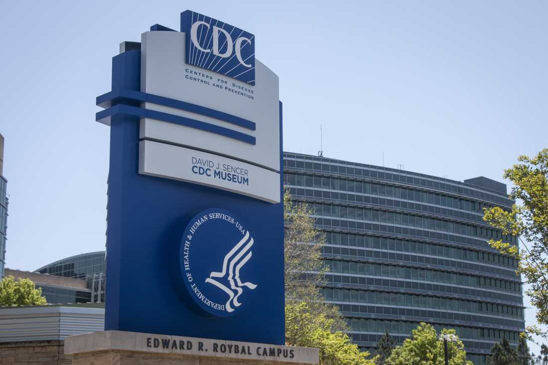 The Centers for Disease Control and Prevention offices in Atlanta are seen in 2022. The agency is investigating a rise in cyclosporiasis cases.