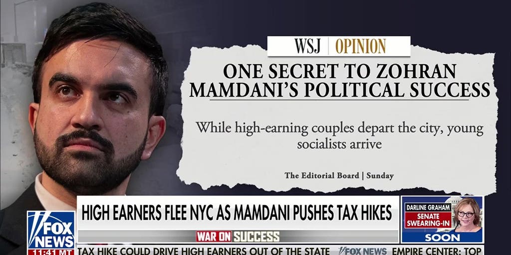 High earners flee NYC amid taxes, radical policies