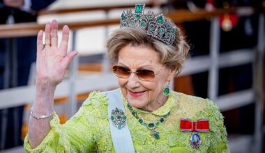 Queen Sonja missed Norway’s World Cup homecoming for a private trip near the Russian border