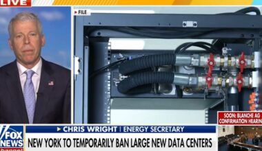 Energy secretary criticizes New York’s data center ban amid AI race