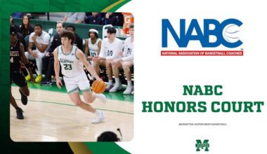 Jackson Delaney Leads Men’s Basketball to NABC Academic Awards Honors Court
