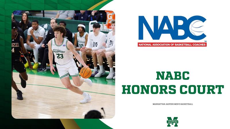 Jackson Delaney Leads Men’s Basketball to NABC Academic Awards Honors Court