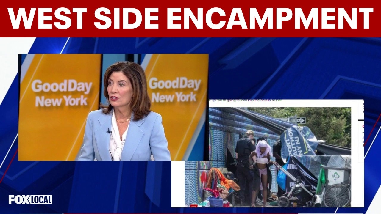 New York State is working with mayor on NYC homeless encampment: Gov. Hochul