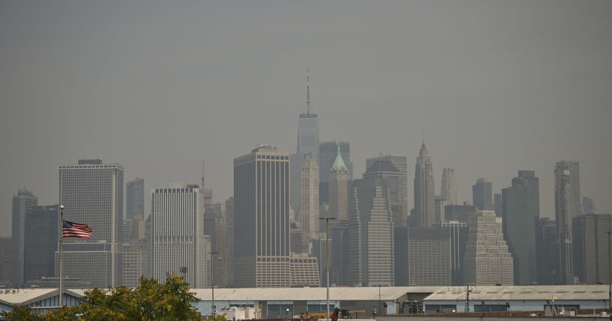Air quality index reaches level red in NYC, considered 'unhealthy'
