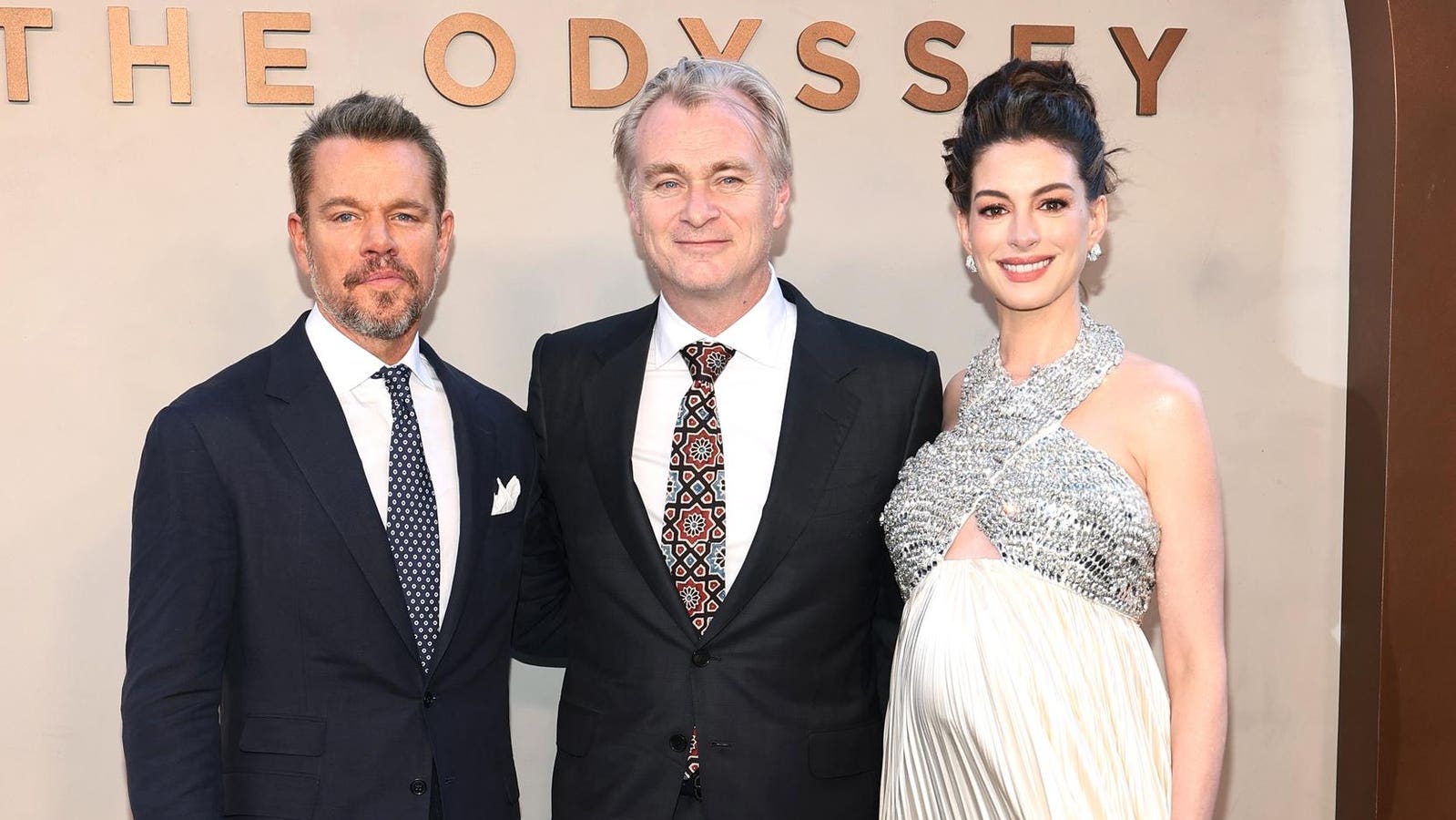 Photos: ‘The Odyssey’ Red Carpet Premiere In NYC Includes Nolan, Zendaya, Damon And Hathaway