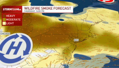 Smoke from Canadian wildfires prompt NYC air quality alert – NBC New York