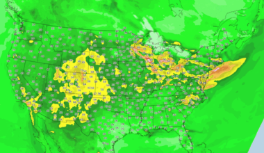 Canada Wildfires: Map Shows Air Quality Alerts as Haze Engulfs New York