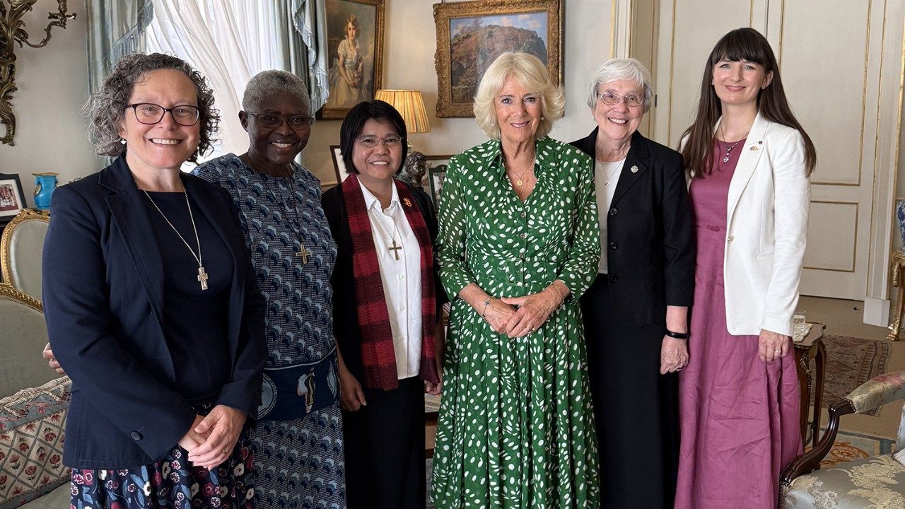 Queen Camilla hears Catholic Sisters' witness from the world's frontlines
