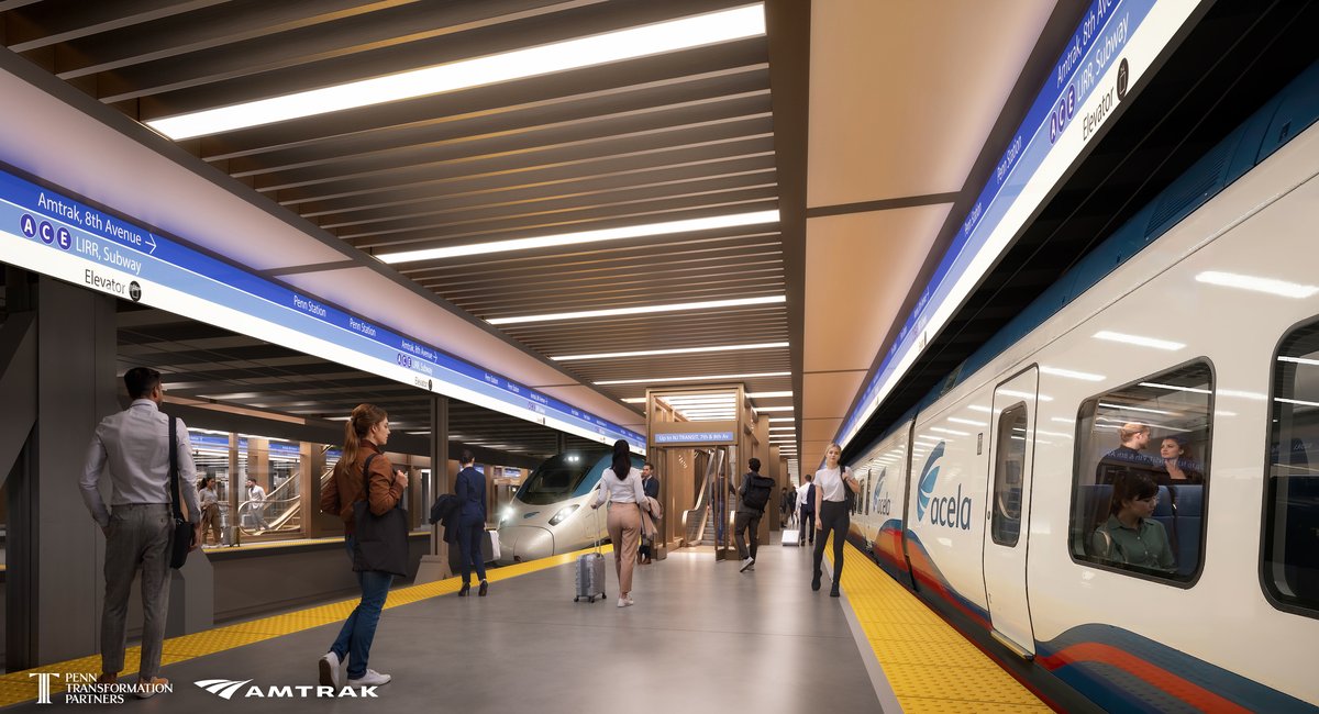 Amtrak study finds way to run more trains at Penn Station without razing a Midtown block