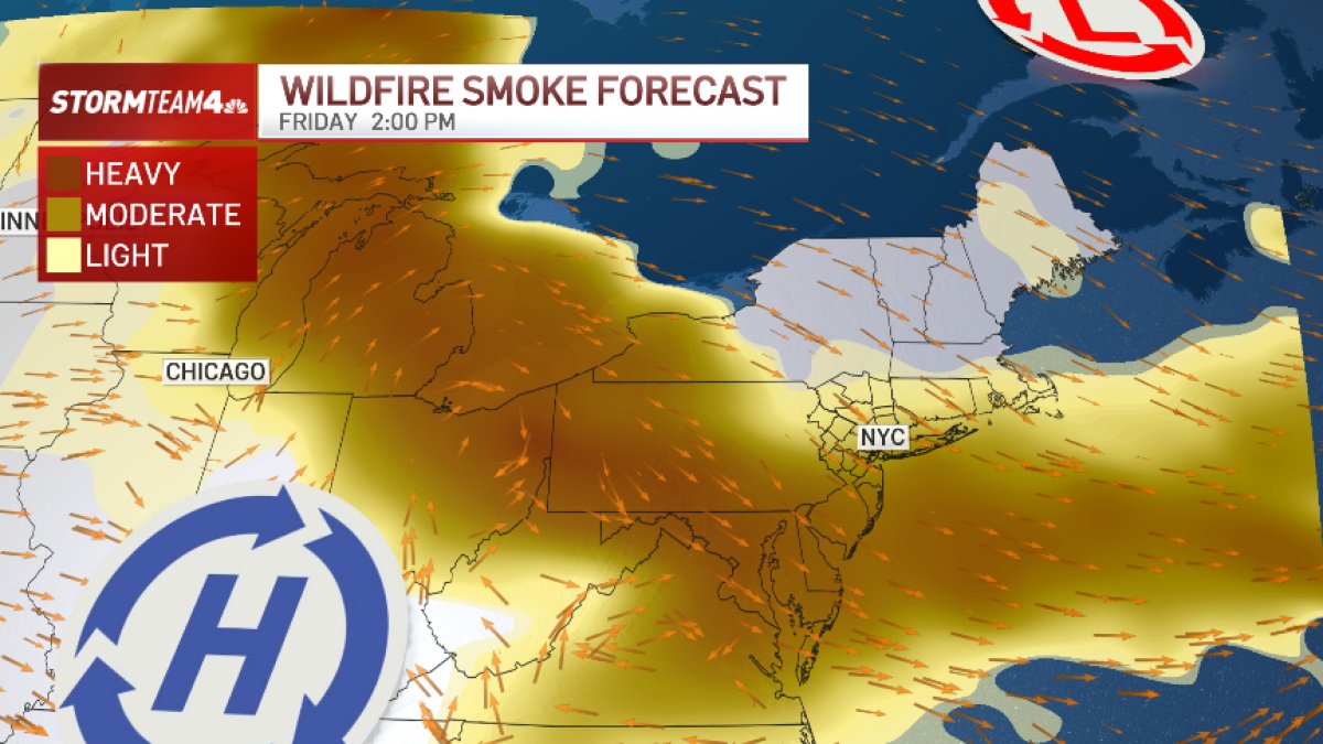 Is air quality getting better today? What experts say – NBC New York